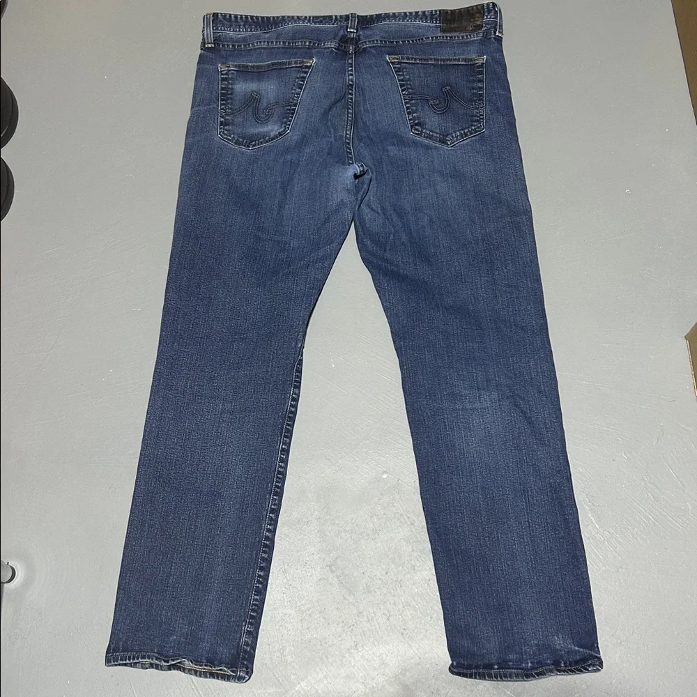 AG Adriano Goldschmeid Blue Jeans (The Graduate) (Tailored Leg) (Men’s 40 x 32)